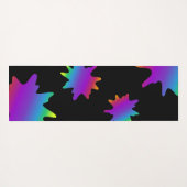 Neonfarben Yogamatte (Rückseite (Horizontal))