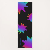 Neonfarben Yogamatte (Vorderseite)