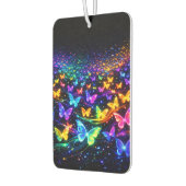 Neonfarbene Schmetterlinge Autolufterfrischer (Links)