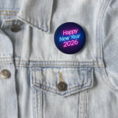Neonfarbenes Jahresabzeichen 2026 Button (Beispiel)