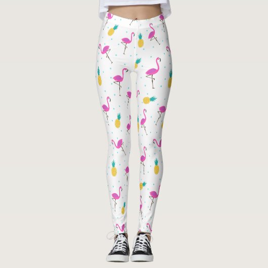 Neonflamingos 2 2 leggings (Vorderseite)