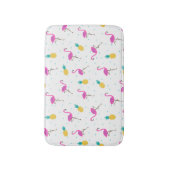 Neonflamingos 2 badematte (Vorderseite Vertikal)