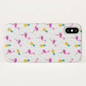Neonflamingos 2 Case-Mate iPhone hülle (Rückseite (Horizontal))