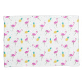 Neonflamingos 2 kissenbezug (Vorderseite-Rechts)