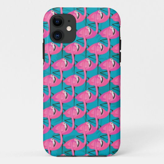 Neonflamingos Case-Mate iPhone Hülle (Rückseite)