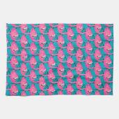 Neonflamingos Handtuch (Horizontal)
