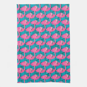 Neonflamingos Handtuch