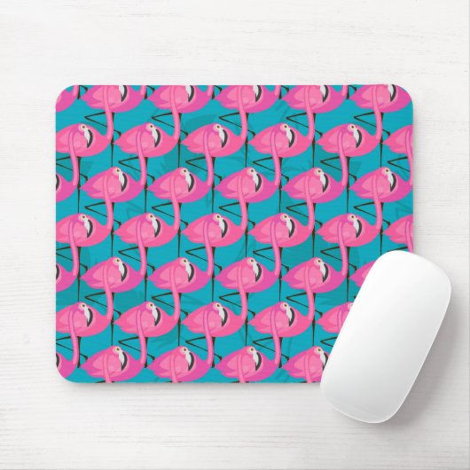 Neonflamingos Mousepad (Mit Mouse)