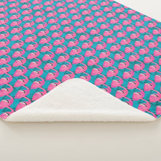 Neonflamingos Sherpadecke (3/4)