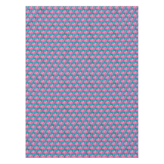 Neonflamingos Tischdecke (Vorderseite)