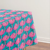 Neonflamingos Tischdecke (Beispiel)