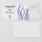 Neonflammen Visitenkarte (Vorne/Hinten)