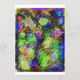 Neonflieder-Einladungen Einladung