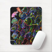 Neonfosm u. lebende Fische mousepad (Mit Mouse)