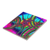 NeonFraktal Fliese (Seite)