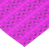 Neonfuchsienfarbe Tischdecke (Schrägansicht)