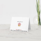 Neongeburtstags-Wünsche Karte (Rückseite)