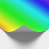 Neongefälle Geschenkpapier (Ecke)
