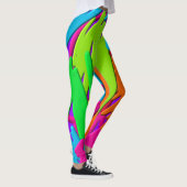NeonGekritzel Leggings (Rechts)