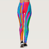 NeonGekritzel Leggings (Rückseite)