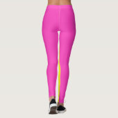 Neongelb Leggings (Rückseite)