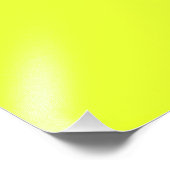 Neongelbe und lebhafte rosa Streifen Fotodruck (Ecke)