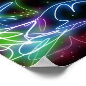 Neongeschmack Poster (Ecke)