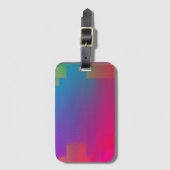 Neonglit Gepäckanhänger (Vorderseite Vertikal)