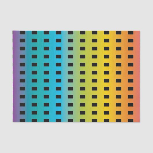 Neonglühen in den dunklen bunten Leuchtstoff2 Seidenpapier (Vorderseite)