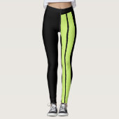 Neongrün Leggings (Vorderseite)