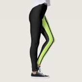 Neongrün Leggings (Rechts)
