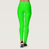 Neongrün Leggings (Rückseite)