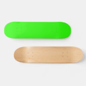 Neongrün Skateboard (Horizontal)