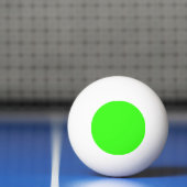 Neongrün Tischtennisball (Netto)