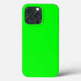 Neongrüner Bildschirm, leuchtend solide Farbe cool Case-Mate iPhone Hülle