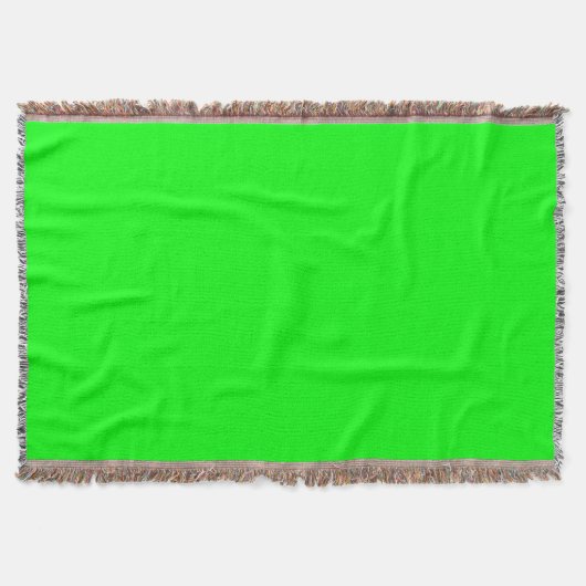 Neongrüner Bildschirm, leuchtend solide Farbe cool Decke (Vorderseite)