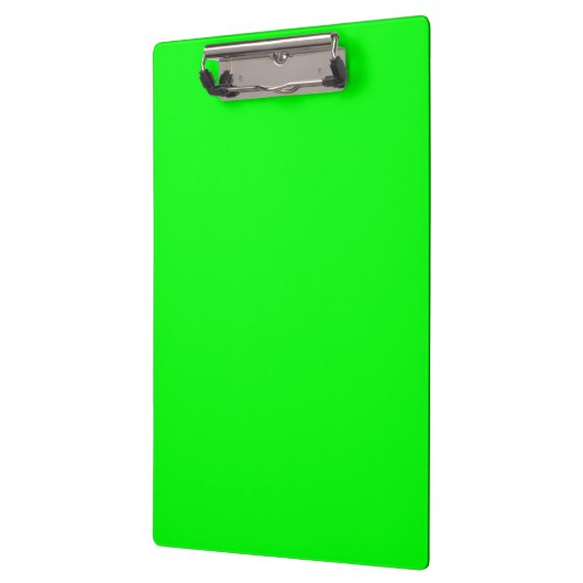 Neongrüner Bildschirm, leuchtend solide Farbe cool Klemmbrett (Links)