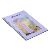 Neonhaarige Meerjungfrau Notizblock (Rechte Seite)