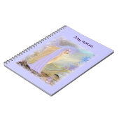 Neonhaarige Meerjungfrau Notizblock (Linke Seite)