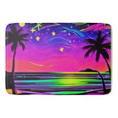 Neonight Beachscape Badematte (Vorderseite)