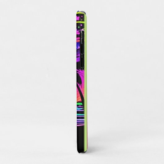 Neonight Beachscape Case-Mate iPhone Hülle (Hinten/Links)