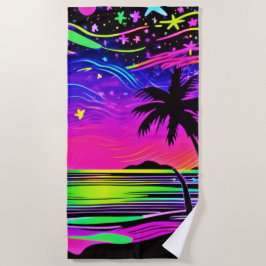 Neonight Beachscape Strandtuch