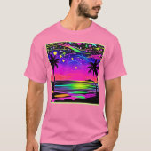Neonight Beachscape T-Shirt (Vorderseite)