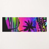 Neonight Beachscape Yogamatte (Vorderseite (Horizontal))