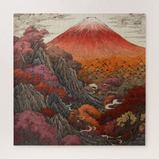 NeoNihonga Fuji 001 Puzzle (Vertikal)