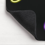 Neonjazz-Bar-Zeichen Mousepad (Ecke)