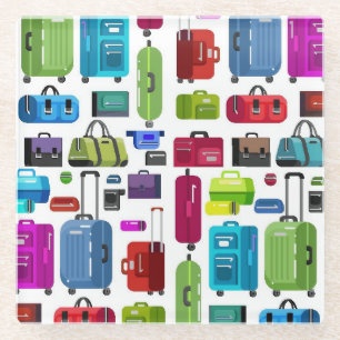 Neonkoffer Glasuntersetzer