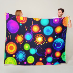 Neonkreislaufexplosion Fleecedecke