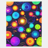 Neonkreislaufexplosion Fleecedecke (Vorderseite)