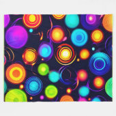 Neonkreislaufexplosion Fleecedecke (Vorderseite (Horizontal))